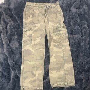 American Eagle Olive Cargo Pants